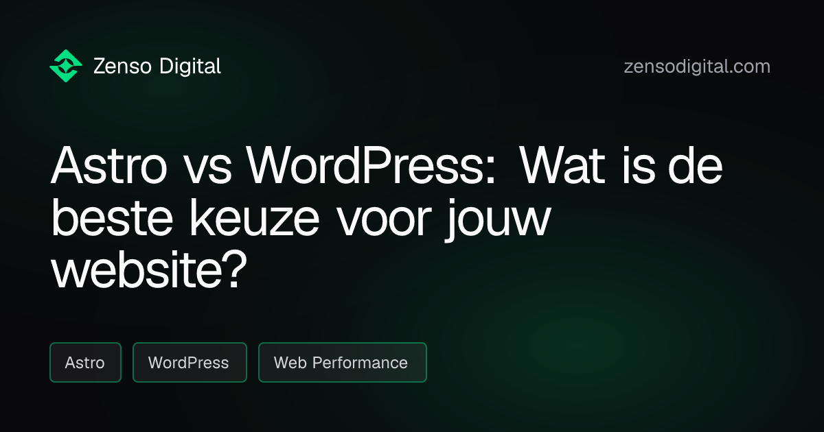 Astro vs WordPress: Wat is de beste keuze voor jouw website?